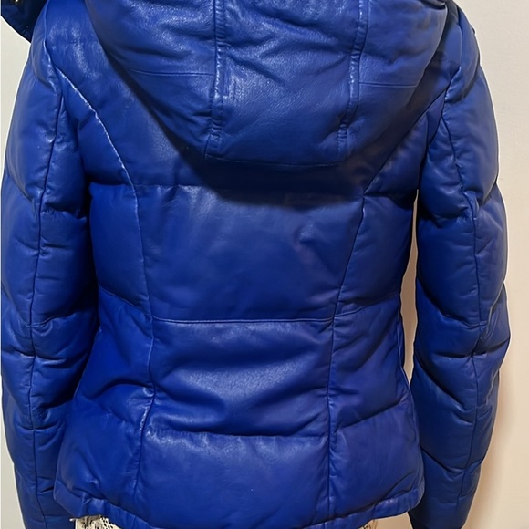 Daniel 2XS leather down filled puffe - Picture 2 of 4